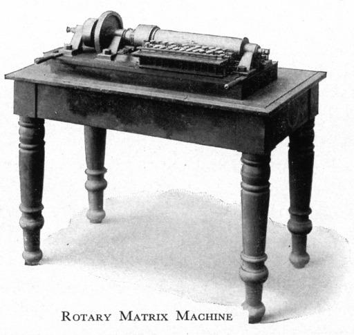 image link-to-sherman-genesis-of-machine-typesetting-1950-1200grey-014-mergenthaler-rotary-matrix-machine-sf0.jpg