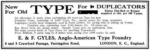 image link-to-typewriter-topics-v022-n3-1912-11-p198-hathi-nyp-33433035151343-748-gyles-ad-type-for-duplicators-anglo-american-type-foundry-sf0.jpg