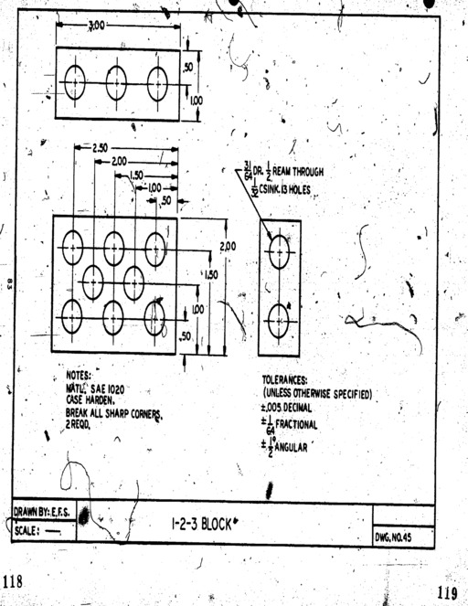 image link-to-ny-state-education-dept-1973-surface-grinder-operation-ED134735-dwg45-project-1-2-3-block-drawing-sf0.jpg