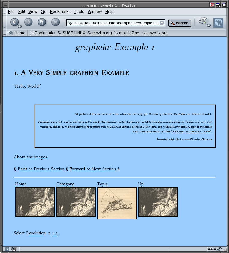 A Very Simple graphein Example