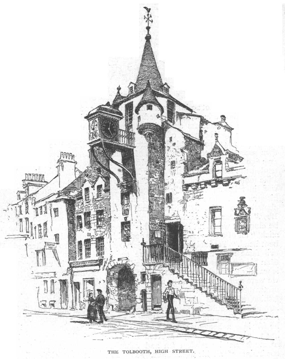 Edinburgh Tolbooth Clock