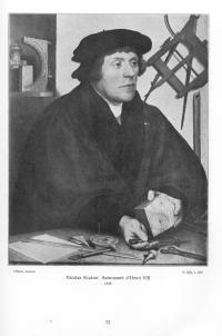 Portrait of Nicolas Kratzer, by Holbein