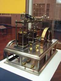 model of a McNaught compound beam engine at the Henry Ford Museum, 2