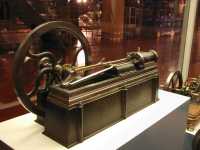 model of a horizontal steam engine at the Henry Ford Museum, 2