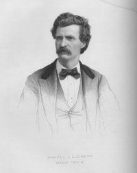 Portrait of Mark Twain