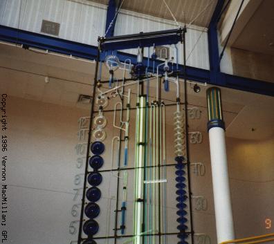 Gitton Time-Flow Clock, Indianapolis, Image 1