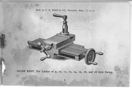 Reed Lathes, page 21
