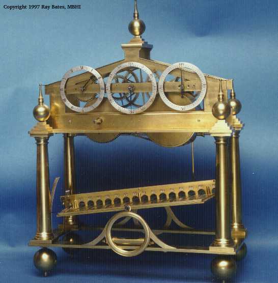 Congreve style rolling ball clock