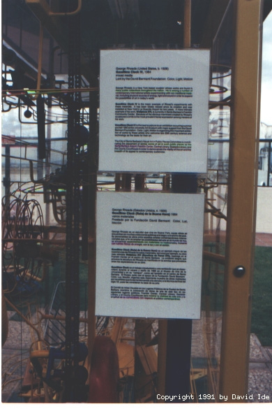 Good Time Clock IV (George Rhoads, 1984) Image 5