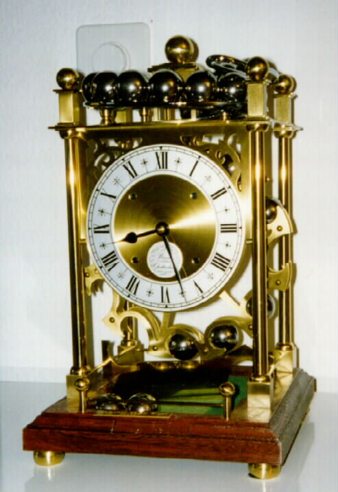 ball powered clock