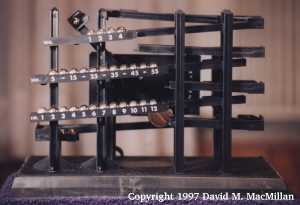 A Modern Rolling Ball Display Clock