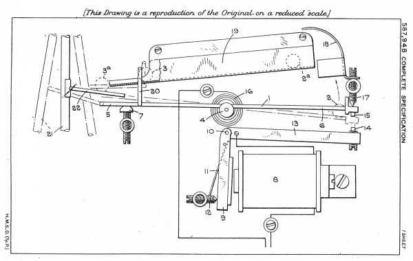Parriss patent drawing